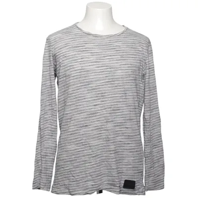Lange mouwen shirt (Grijs, Wit) van Just Junkies