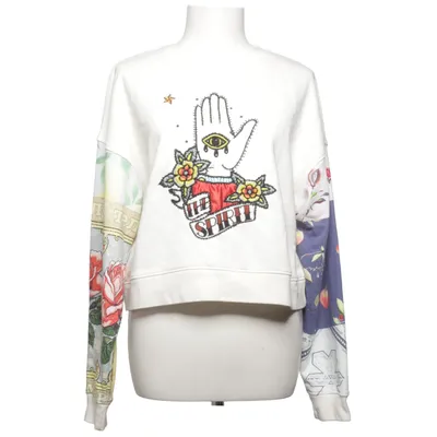 Sweatshirt (White, Multicolored) from Desigual