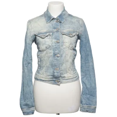 Jeansjacka (Blå) från Zara Z1975 Denim Bomull, Elastan