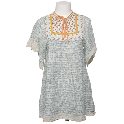 Top (Blue, Beige, Orange) from Johnny Was Cotton