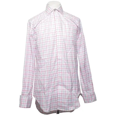 Shirt (White, Pink, Blue) from TM Lewin Cotton