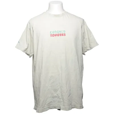 T-shirt (Beige) de Crooked Tongues Coton