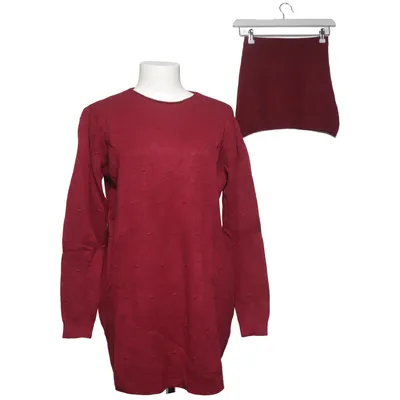 Set (Rood) van Flora Acryl, Kasjmier, Elastaan, Modal, Wol