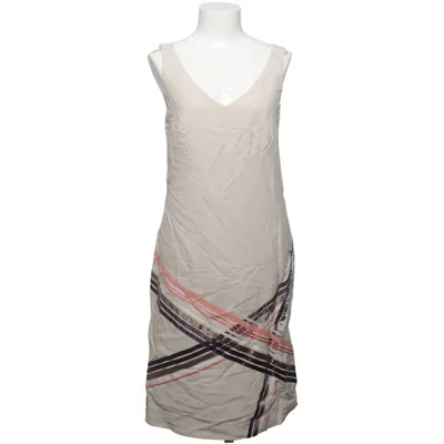 Robe (Beige, Multicolore) de Marks & Spencer Autograph Coton, Lin, Soie