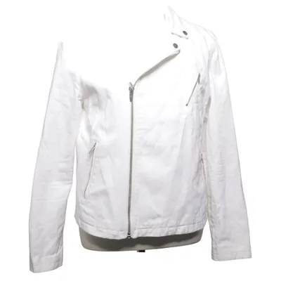 Bikerjacka (Vit) från Zara Man Denim Collection Bomull