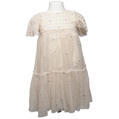 Dress (Beige, Silver) from Primark Polyester
