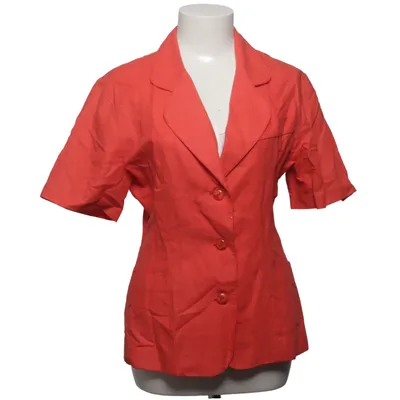 Blazer (Red) from Woman Collection H&M Cotton, Linen