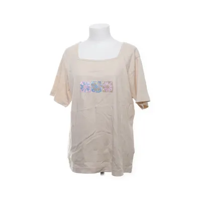 T-shirt (Beige, Flerfärgad) från Signature Experience Bomull