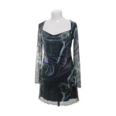 Dress (Blue, Green, Yellow, Multicolored) from Stradivarius Polyester