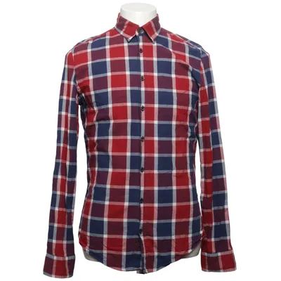 Flanellen overhemd (Rood, Blauw, Wit) van Redford