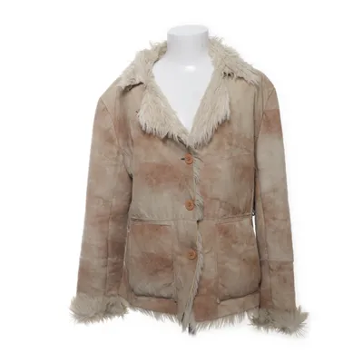 Shearlingjacka (Beige, Vit) från Conbipel Akryl, Polyester