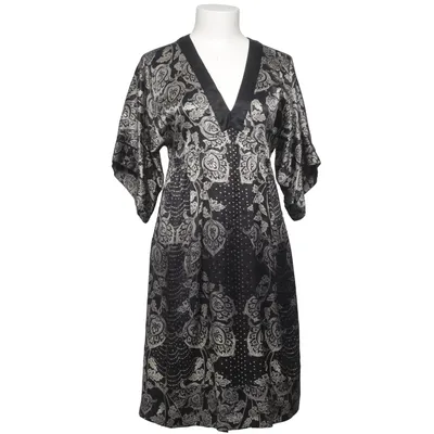 Långklänning (Svart, Vit, Flerfärgad) från Monsoon Silke