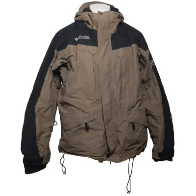 Ski jacket (Beige, Black) from Columbia Sportswear Polyamide, Polyester