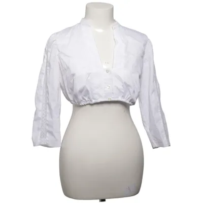 Dirndl blouse (White) from Wenger Cotton, Polyester