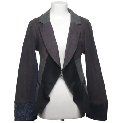 Blazer (Grijs, Zwart, Blauw) van Angelsneverdie Katoen, Elastaan, Polyester, Viscose, Wol