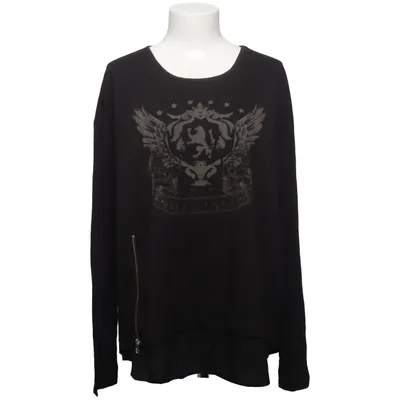 Långärmad t-shirt (Svart) från Mos Mosh Polyester, Viskos