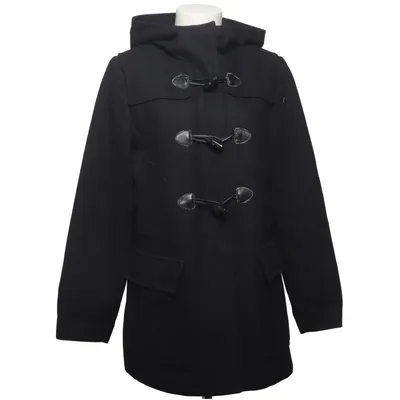 Duffle coat (Black) from Jeana Polyamide, Polyester, Wool