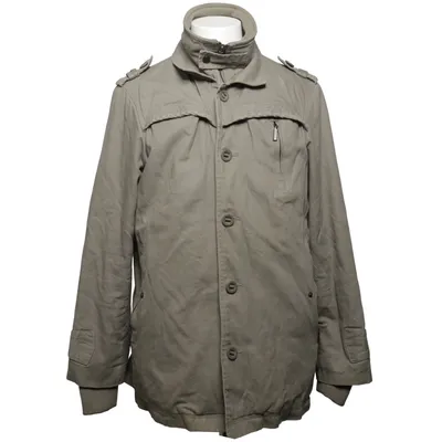 Jacke (Beige) von Gianni Feraud Baumwolle, Polyester
