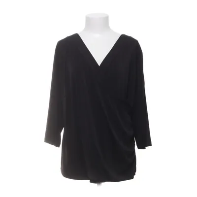 Slå-om bluse (Sort) fra Judith Williams Elastan, Polyester