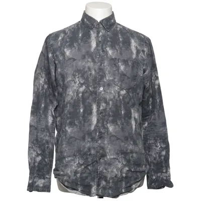 Shirt (Black, Gray) from L'Homme Rouge Linen