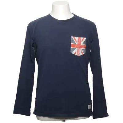 Langærmet t-shirt (Blå) fra Jack & Jones Denim