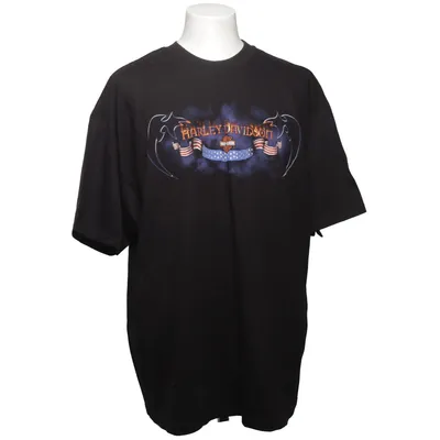 T-shirt (Schwarz) von Harley Davidson Baumwolle