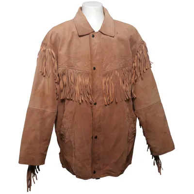 Leather jacket (Brown)