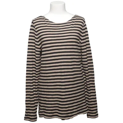 Lange mouwen shirt (Zwart, Beige) van Marc O'Polo Katoen