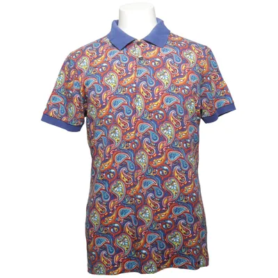 Poloshirt (Blauw, Meerkleurig) van Pretty Green Katoen