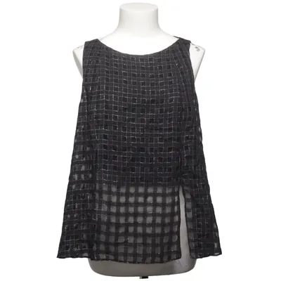 Top (Sort, Hvid) fra Theory Acetat, Elastan, Silke, Uld