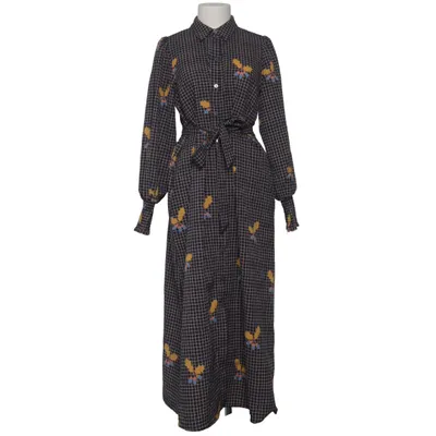 Blousejurk (Zwart, Geel, Meerkleurig) van Nümph Elastaan, Polyester