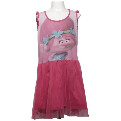 Dress (Pink) from Dreamworks Trolls Polyester