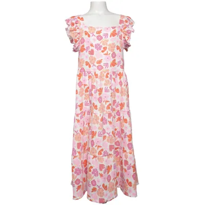 Jurk (Wit, Meerkleurig) van LC Waikiki Elastaan, Polyester