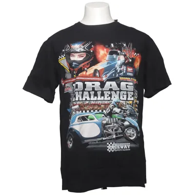 T-shirt (Zwart, Meerkleurig) van Akama T-shirt Katoen