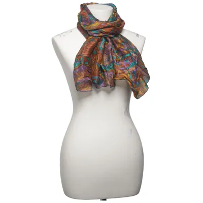 Shawl (Brown, Multicolored)