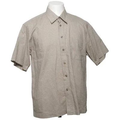 Kortärmad skjorta (Beige) från Pierlucci Bomull