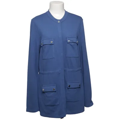 Cardigan (Blue) from Walbusch Elastane, Polyester, Viscose