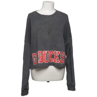 Sweatshirt (Gris, Rouge) de Pink Coton, Polyester