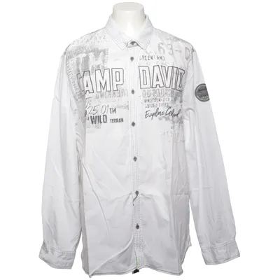 Shirt (White) from Camp David Cotton