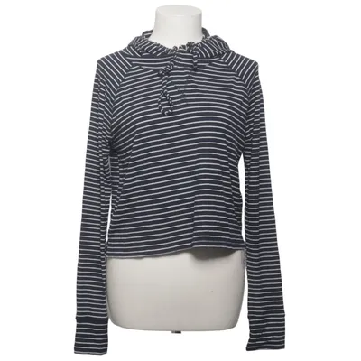 Hættetrøje (Blå, Hvid) fra Hollister Elastan, Polyester, Viscose