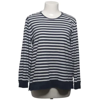Lange mouwen shirt (Blauw, Wit) van MXO Katoen