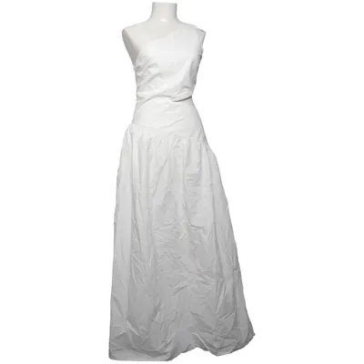 Maxi jurk (Wit) van Musy Muse Katoen