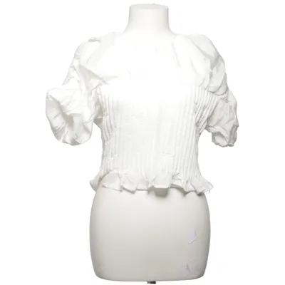 Top (Wit) van NA-KD Art Polyester, Viscose