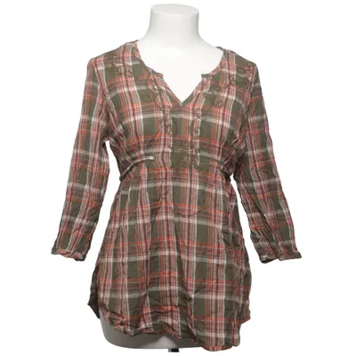 Blouse (Green, Brown, Multicolored) from Lipo Lipo Cotton