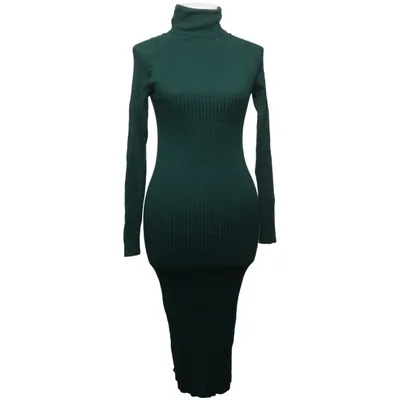 Turtleneck dress (Green) from In April 1986 Polyamide, Viscose