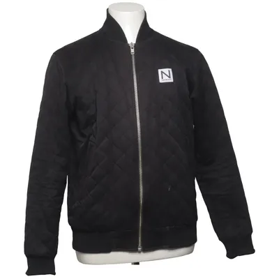 Bomber jacket (Black) from New Black Cotton, Polyamide