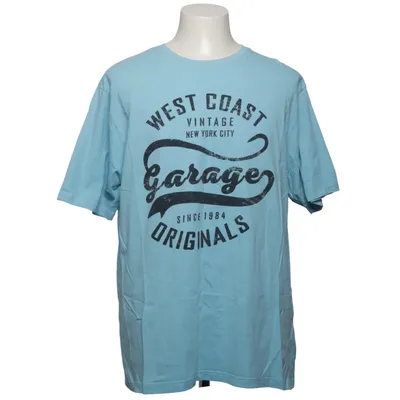 T-shirt (Blauw) van Smog Katoen