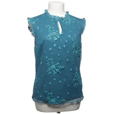Top (Blue) from Orsay Elastane, Polyamide, Polyester