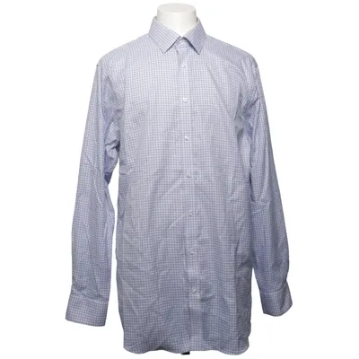 Shirt (Blauw, Wit) van Hawes & Curtis Katoen