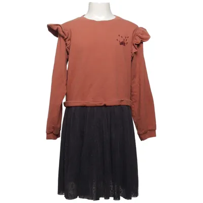 Robe (Orange, Gris) de Noppies Coton, Élasthane, Polyester